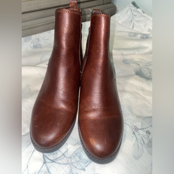 Lauren Ralph Lauren Kaliyah Leather Ankle Boot 6B - Picture 5 of 11